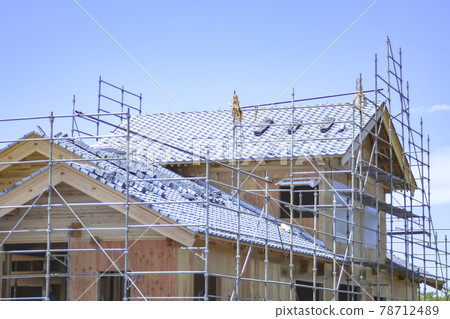 House under construction House under construction 78712489