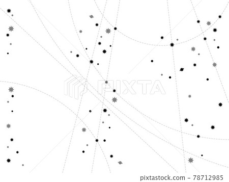 The Night Starry Sky -- (white blank background). 78712985