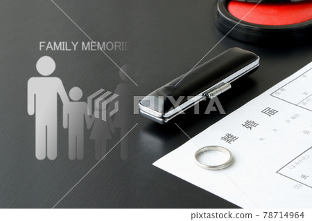 離婚通知和消失的家庭記憶 78714964