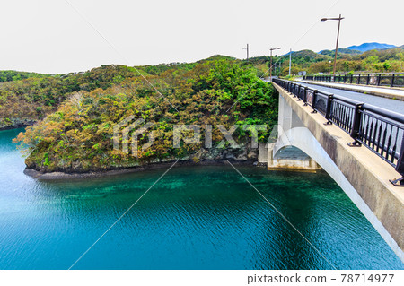 Asaji Pearl Bridge [Tsushima City, Nagasaki Prefecture] 78714977