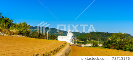口之津燈塔全景[長崎縣南島原市] 78715176