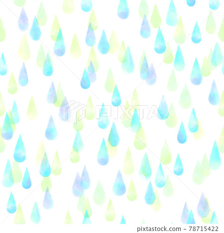 滴水彩無縫圖案淺藍色 滴水彩無縫圖案淺藍色 78715422