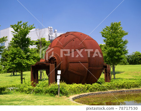 葛飾新宿未來公園和土鍋葛飾區,東京 葛飾新宿未來公園和土鍋葛飾區,東京 78717530