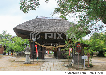 Narita City, Chiba Prefecture Summer Ryushoin (Ryushoin) Niomon 78717591