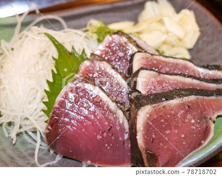 Kochi's specialty, bonito salted seared 78718702