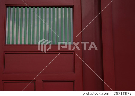 Tokyo, Sensoji Temple precincts Kagemudou, front outer wall window covering lattice Tokyo, Sensoji Temple precincts Kagemudou, front outer wall window covering lattice 78718972