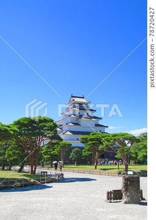 Tsuruga Castle in Summer (Aizuwakamatsu City, Fukushima Prefecture) 78720427