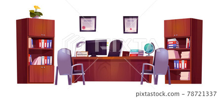 Office interior of school principal or guidance Office interior of school principal or guidance 78721337