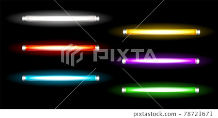 Neon tube lamps, long fluorescent colored bulbs 78721671