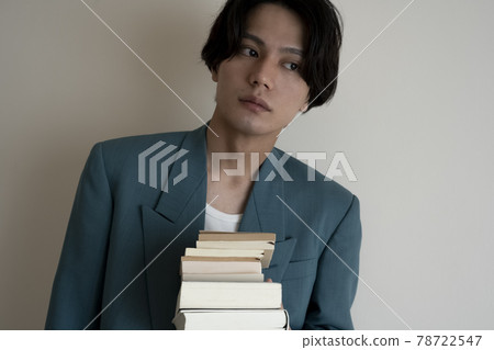 A man with a book A man with a book 78722547