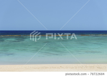鹿兒島縣德之島天城町與那間海灘 78722684