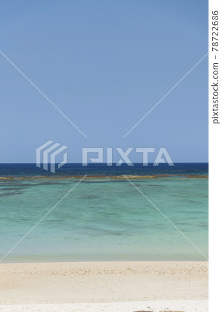 鹿兒島縣德之島天城町與那間海灘 鹿兒島縣德之島天城町與那間海灘 78722686