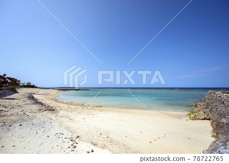 鹿兒島縣德之島天城町與那間海灘 78722765