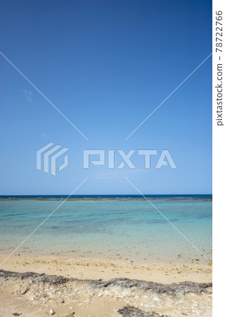 鹿兒島縣德之島天城町與那間海灘 78722766