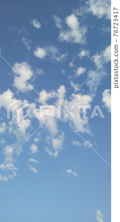 漂浮在藍天上的雲② 78723417