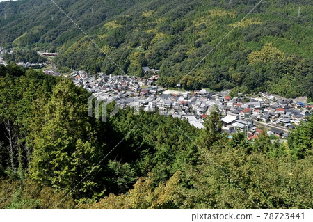 從Asuke城堡觀看Asuke鎮 78723441