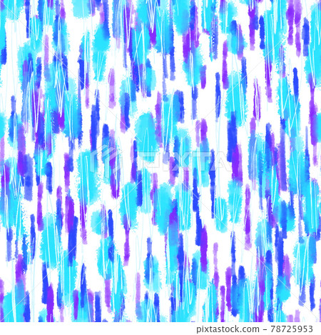 抽像水彩無縫圖案藍色 抽像水彩無縫圖案藍色 78725953