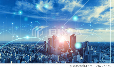 城市和網絡 IoT ICT DX 78726460