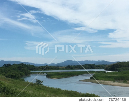 啊,就像一條河流。 啊,就像一條河流。 78726486