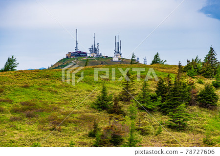 (Nagano Prefecture) Utsukushigahara Plateau, overlooking Ougatou from Monomiishiyama 78727606