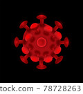 covid-19 body isolated 78728263