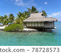 South Pacific Paradise Tahiti Moorea Water Cottage 78728573