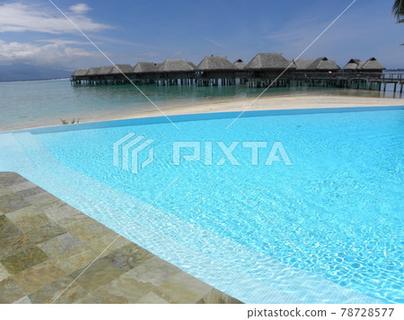 South Pacific Paradise Tahiti Moorea Hotel Pool South Pacific Paradise Tahiti Moorea Hotel Pool 78728577