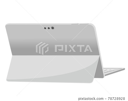 Laptop back / illustration material 78728928