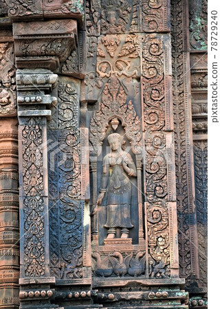 東方蒙娜麗莎吳哥窟考古遺址 世界遺產班迭王宮考古遺址 78729240