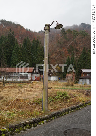 Japanese-style countryside landscape lamp 78731417
