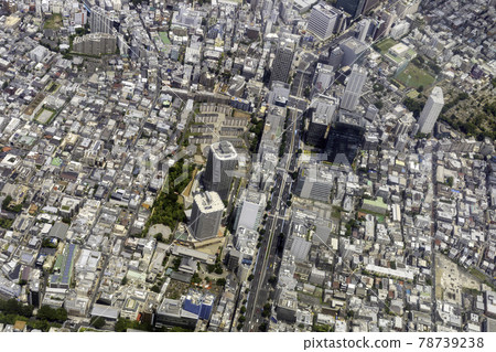 東京都港區南青山附近的鳥瞰圖 78739238