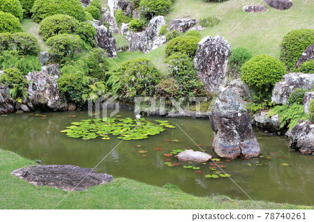 Garden of Ryotanji Temple in Kita Ward, Hamamatsu City, Shizuoka Prefecture Garden of Ryotanji Temple in Kita Ward, Hamamatsu City, Shizuoka Prefecture 78740261