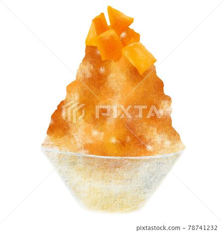 刨冰（芒果）手繪 78741232