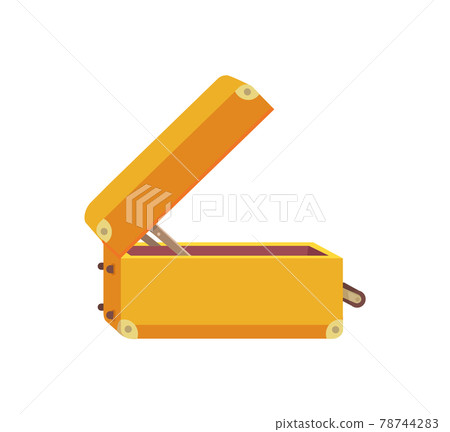 Vintage Luggage Case Travelling Concept Flat Style Vintage Luggage Case Travelling Concept Flat Style 78744283