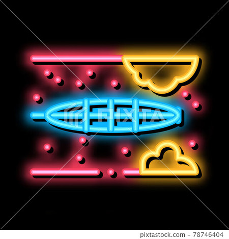 cleaning operation of atherosclerosis neon glow icon illustration cleaning operation of atherosclerosis neon glow icon illustration 78746404