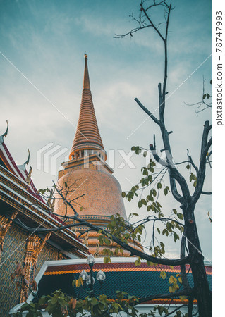 Wat Ratchabophit Sathitmahasimaram temple in Bangkok, old Town, Thailand 78747993