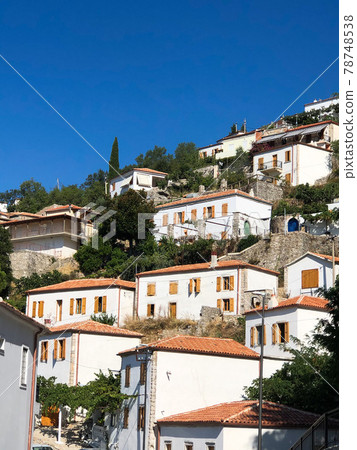 Beautiful village of Vuno in South Albania,Balkans. Beautiful village of Vuno in South Albania,Balkans. 78748538