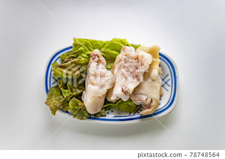 在韓國、中國、台灣、沖繩等地經常食用的豬蹄。 在韓國、中國、台灣、沖繩等地經常食用的豬蹄。 78748564