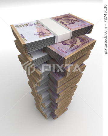 Colombian Pesos Tower Colombian Pesos Tower 78749136
