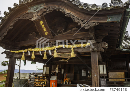 岡山縣倉敷市玉島港羽黑神社海殿 岡山縣倉敷市玉島港羽黑神社海殿 78749158