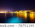 Night view of sightseeing spot 78751195