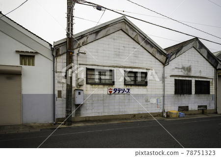 Cityscape of Tamashima Port Vertical Source Kurashiki City, Okayama Prefecture Cityscape of Tamashima Port Vertical Source Kurashiki City, Okayama Prefecture 78751323
