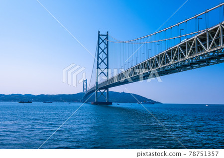 Akashi Kaikyo Bridge and Awaji Island 78751357