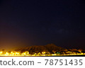 Diamond head night view 78751435