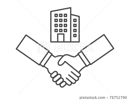 Image illustration of rental / sales contract real estate home purchase 78752790