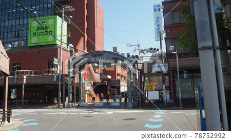 Cityscape in front of Hankyu Minoo Station Cityscape in front of Hankyu Minoo Station 78752992