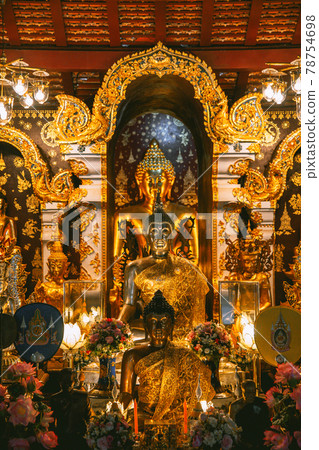 Wat Pa Dara Phirom Phra Aram Luang in Mae Rim, Chiang Mai province, Thailand Wat Pa Dara Phirom Phra Aram Luang in Mae Rim, Chiang Mai province, Thailand 78754698