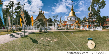 Wat Pa Dara Phirom Phra Aram Luang in Mae Rim, Chiang Mai province, Thailand Wat Pa Dara Phirom Phra Aram Luang in Mae Rim, Chiang Mai province, Thailand 78755512