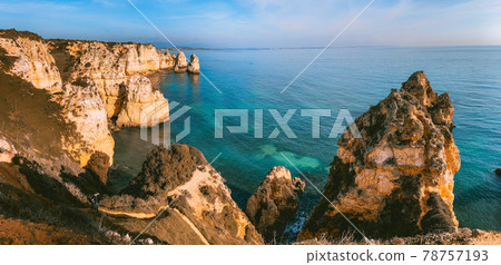 Algarve coast and beaches in Portugal Algarve coast and beaches in Portugal 78757193