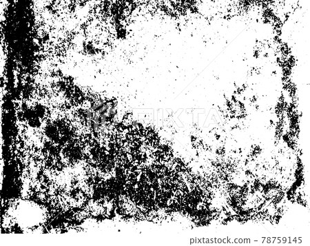 Black and white grunge. Distress overlay texture. Abstract surface dust and rough dirty wall background concept.  Distress illustration simply place over object to create grunge effect. Vector EPS10. 78759145